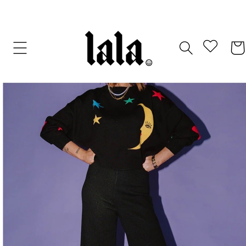 Dressed in lala *SWEATER ONLY*of Celestial Knit Set S/M
